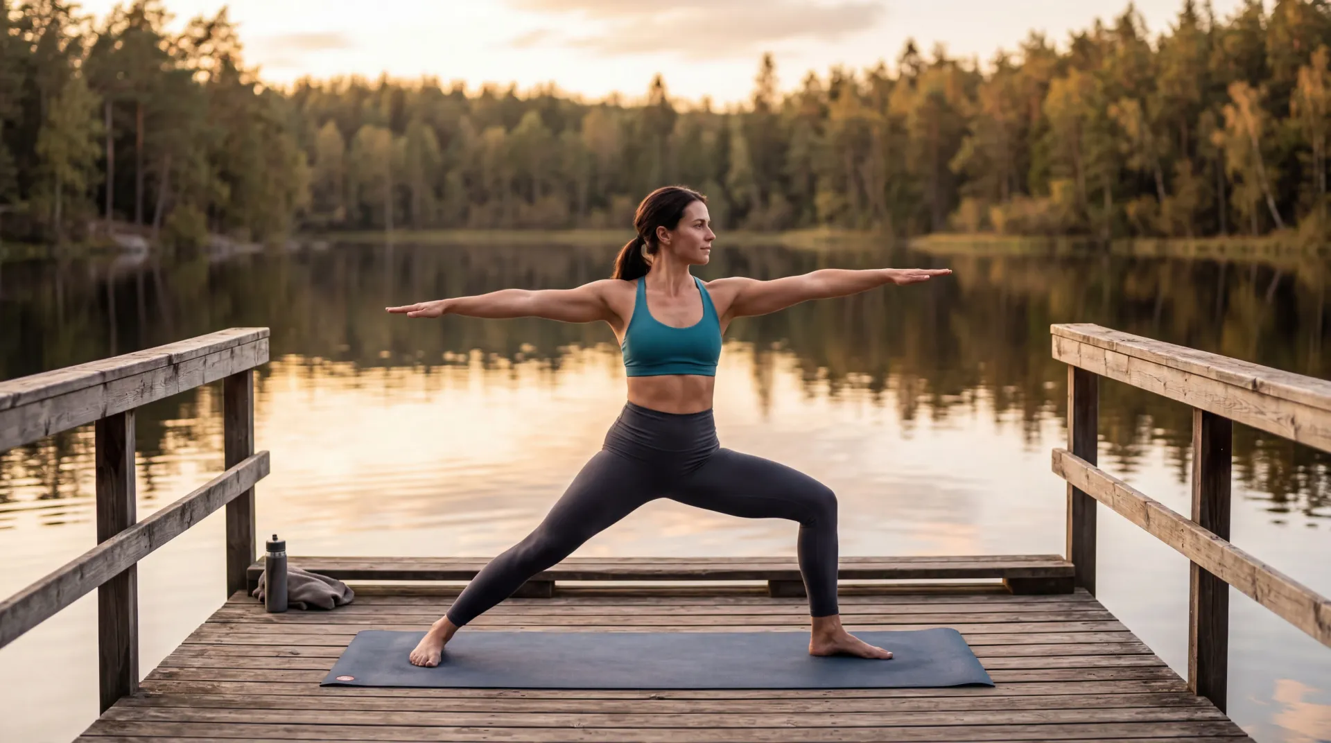 Featured visual summarizing evidence-based guidance related to 10 Hot Health Benefits of Yoga.