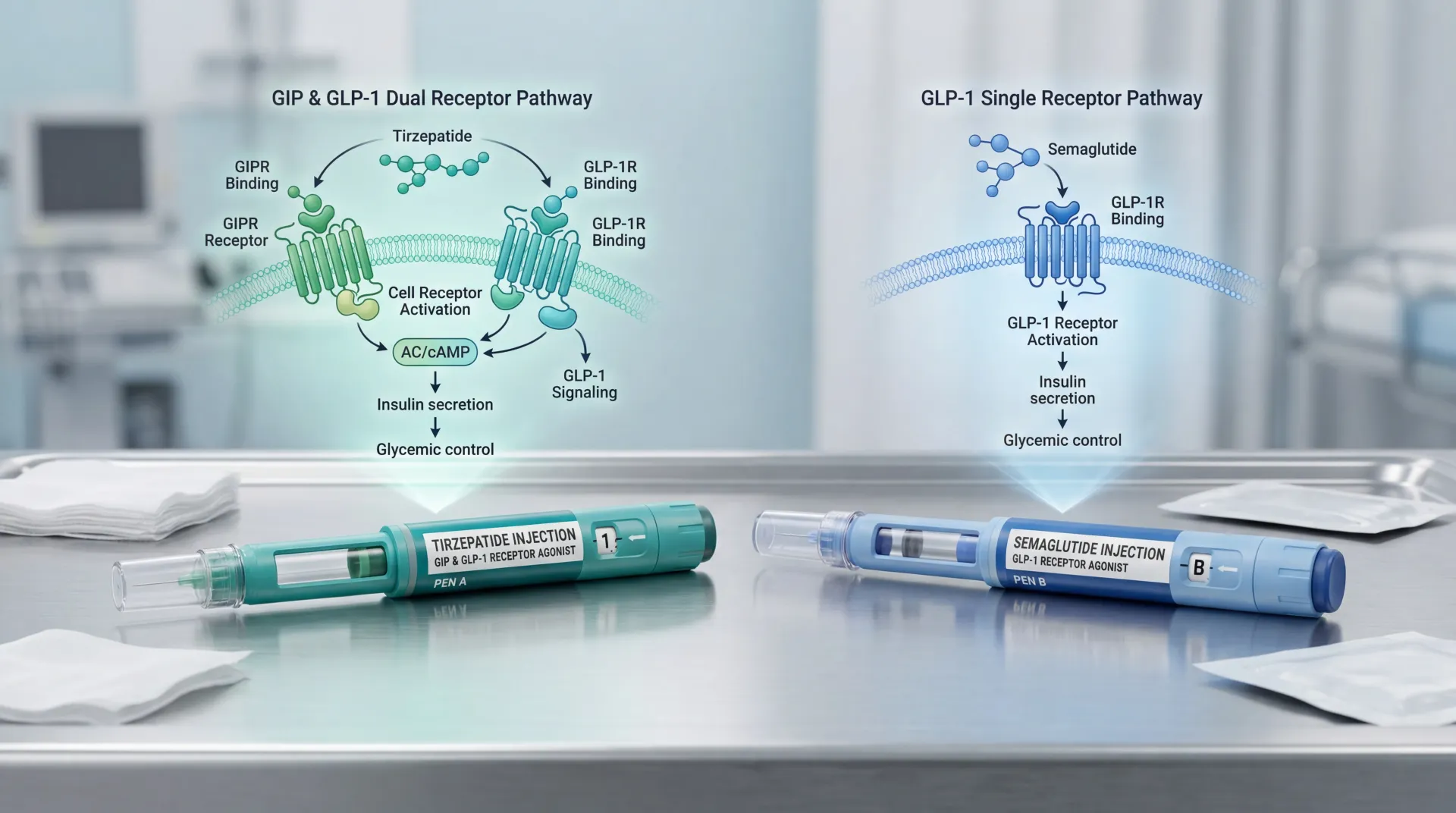 Tirzepatide vs Semaglutide (Mounjaro/Zepbound vs Ozempic/Wegovy): Complete Comparison