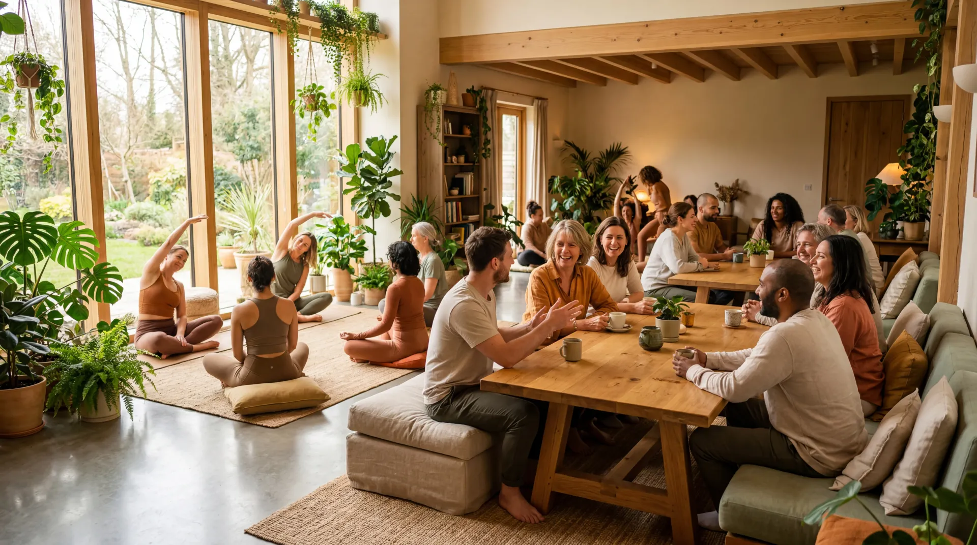 Featured visual summarizing evidence-based guidance related to Community Wellness and Third Places: Why Social Health Is the New Fitness.