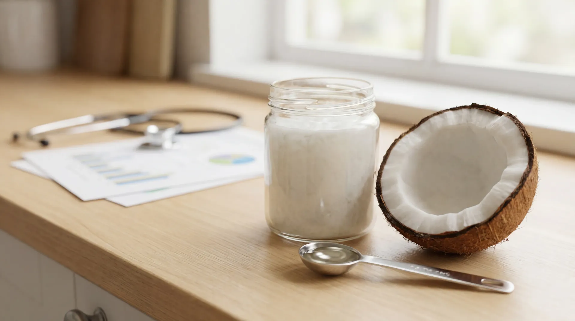 Featured visual summarizing evidence-based guidance related to Coconut Oil: 7 Health Benefits, Tradeoffs, and What the Evidence Actually Says.