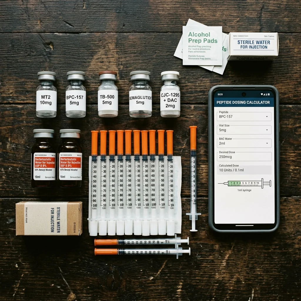 Gray market peptide supplies commonly purchased online for self-administration