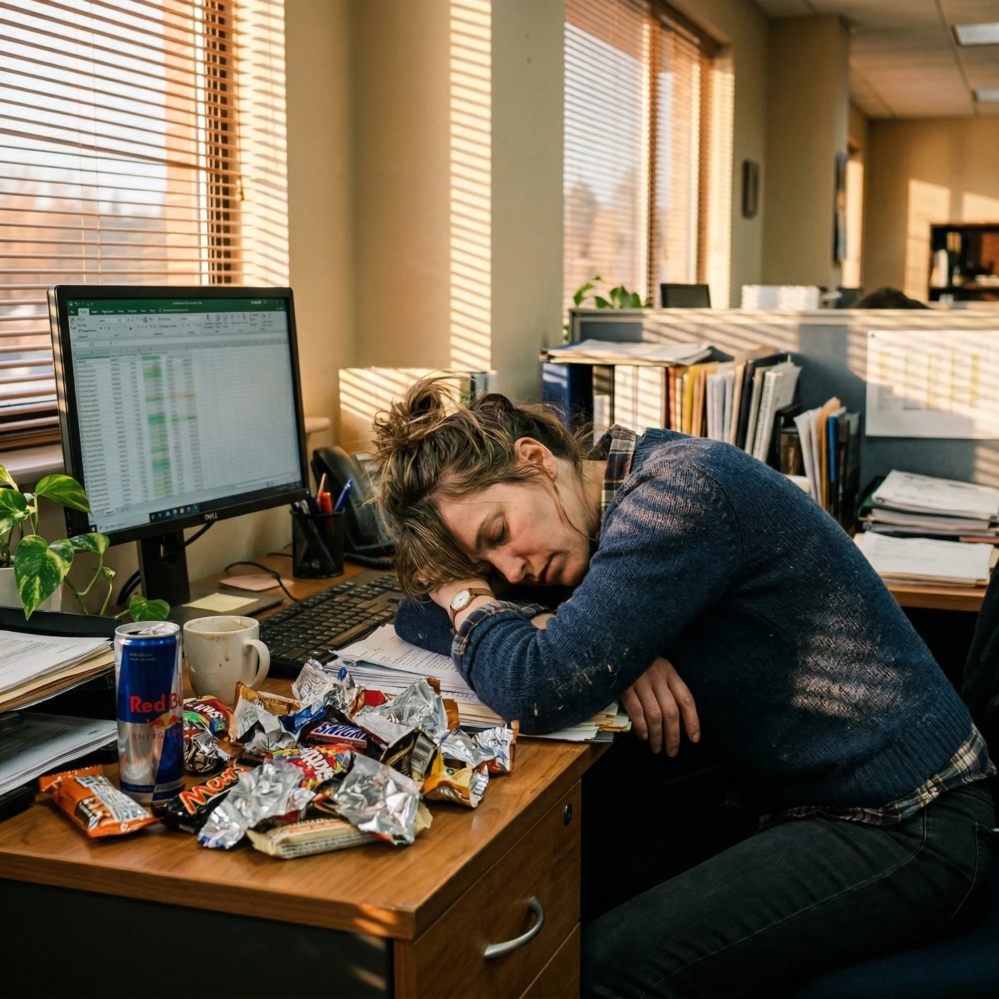 Diagram showing how sedentary behavior and overfeeding lead to mitochondrial decline and metabolic inflexibility