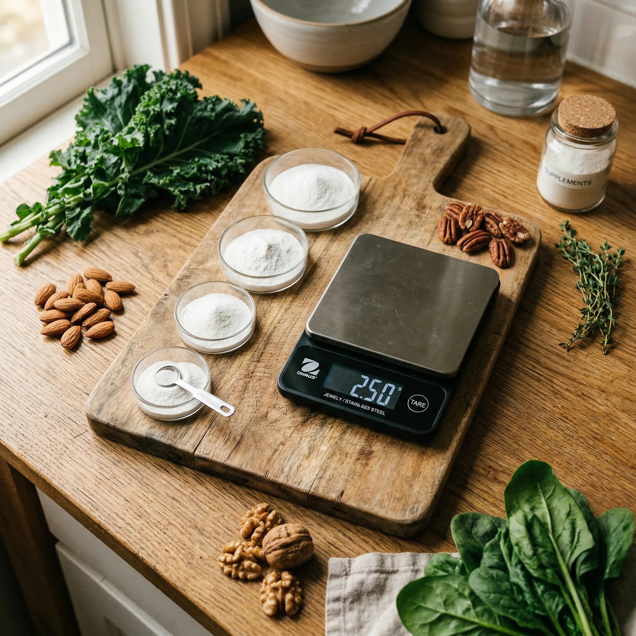 Chart showing NMN dosage ranges tested in clinical trials from 250mg to 1250mg with safety outcomes