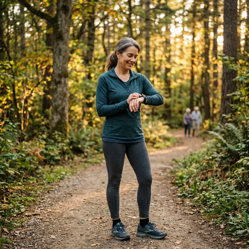 Chart illustrating the curved dose-response relationship between daily steps and mortality risk reduction showing diminishing returns above 8000 steps