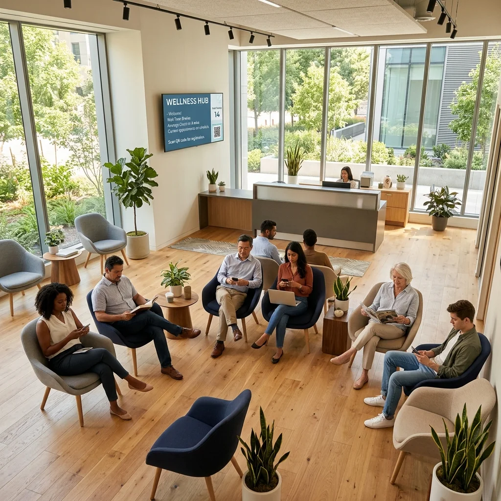 Modern wellness clinic where patients increasingly ask about peptide therapies